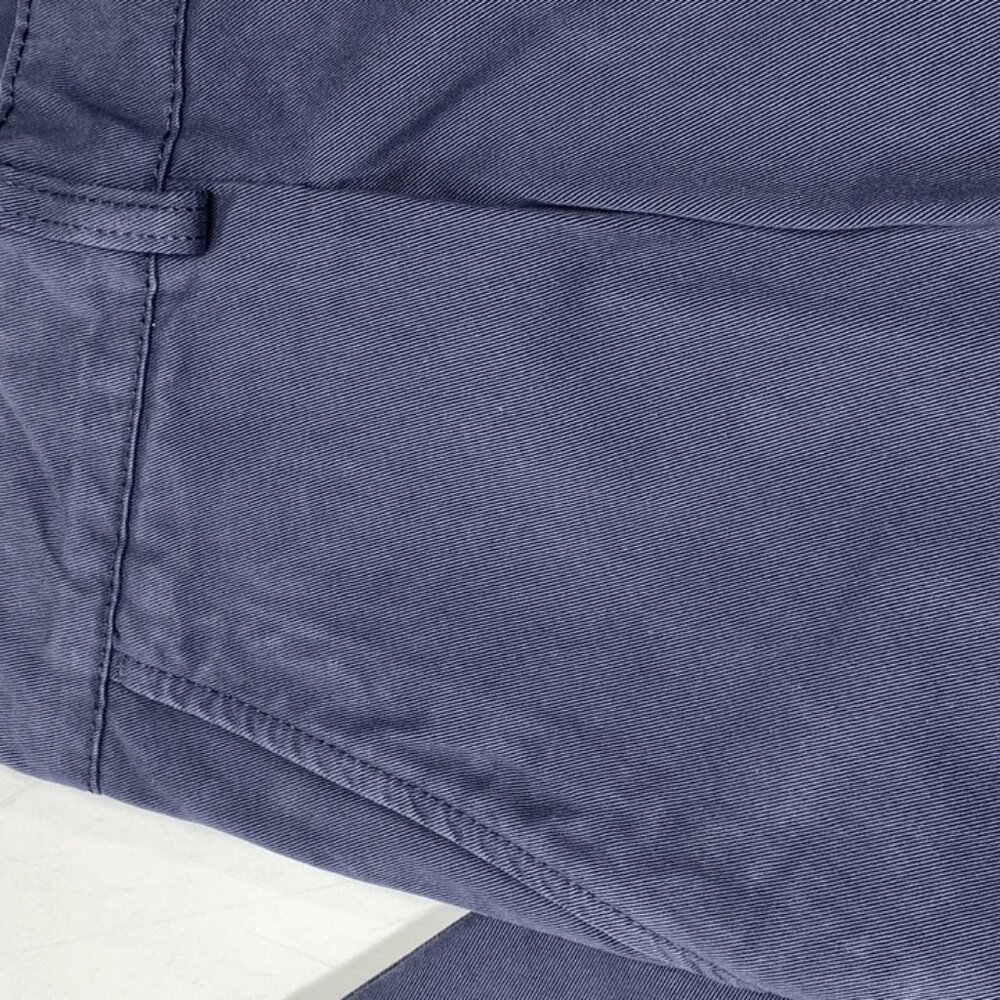 NEW KNICKERBOCKER  Single Pleat Trousers Navy Blue Size 36 | Relaxed Tapered - Picture 7 of 8